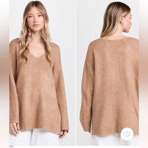 Z SUPPLY brown oversized Modern Sweater